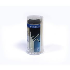 Аппликаторы Denbur Master-Brush черные, короткие, диспенсер, 125шт
