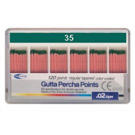 Гуттаперчевые штифты Meta Dental №35 (120шт)
