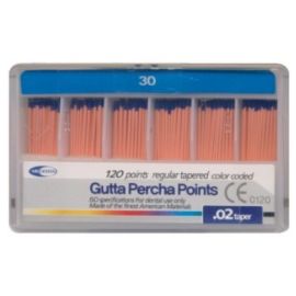 Гуттаперчевые штифты Meta Dental №30 (120шт)