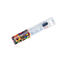 Зубная щётка ROCS классическая, жесткая