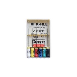 Инструмент ручной Maillefer K-File Colorinox №45/80, 25мм