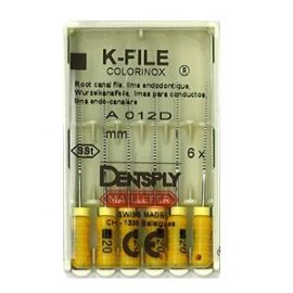 Инструмент ручной Maillefer K-File Colorinox №15/40 28мм A012D02890000