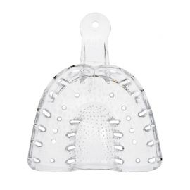 Hi-Tray Light Clear верхняя челюсть (большие) - слепочная ложка из прозрачного пластика