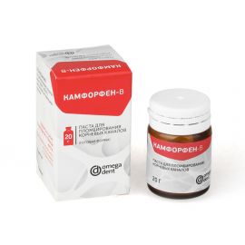 Камфорфен-В - паста для пломбирования каналов 20г