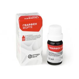 Гваяфен Форте №4 - для антисептической обработки каналов, жидкость 13мл