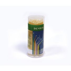 Аппликаторы Denbur Multi-Brush Small желтые, диспенсер 100шт 