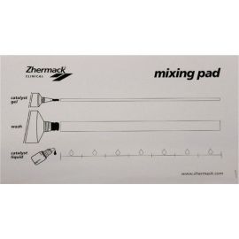 Смесительный блокнот для С-силиконов MIXING PAD 15 SHEETS Zhermack