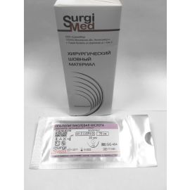 Кетгут простой М2 4/0, 150 см, 12шт