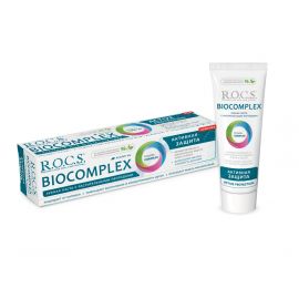 Зубная паста ROCS Biocomplex, активная защита