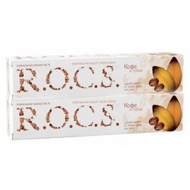 Промо набор ROCS зубная паста Кофе и табак 2х74гр