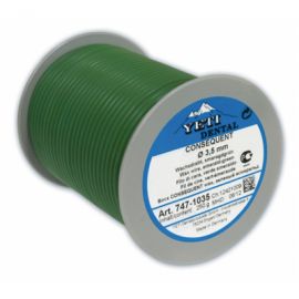 Восковая проволока Yeti Consequent,  мягкая, изумрудная,  D= 3,5 мм, вес 250 г