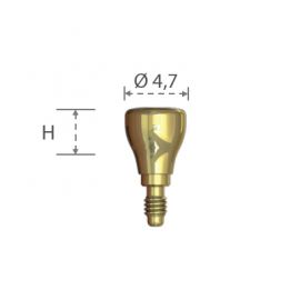 HAD-6, Титановый формирователь десны с конусным соединением, 5mm, SGS