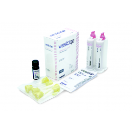 А-силикон VESTIGE CLEAR THX, 2x50мл + 6 смесительных наконечников, Trayart