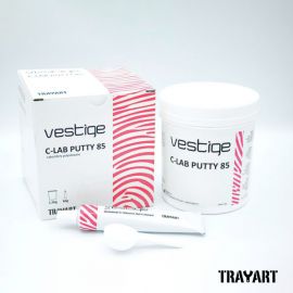 С-силикон VESTIGE C-LAB PUTTY 85, 1,5 кг. + 1 катализатор TRAYART