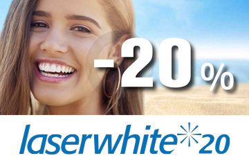 Гель для отбеливания Laser White 20 – минус 20% при покупке от 3-х шт.