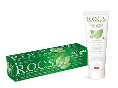 R.O.C.S. представляет лечебную зубную пасту для взрослых и детей